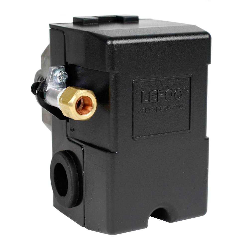 Phoenix Pressure Control 69MB7LY2C 95/125 PSI 4-Port Air Compressor Switch w