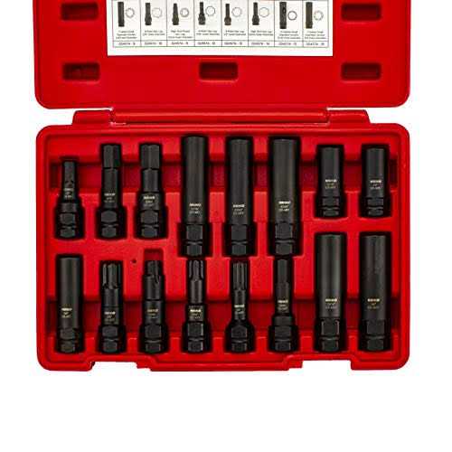 Neiko 02457A Lug-Nut Key Set, Wheel-Lock Removal Tool Kit for Aftermarket and Factory Wheel Tire Keys, SAE and Metric Lug Sockets - Image 4