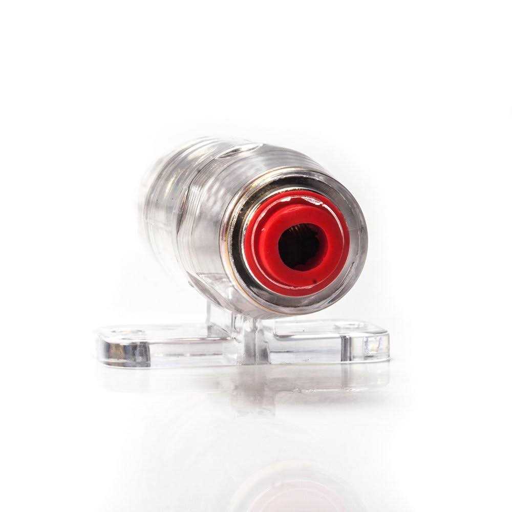 E-LION 60A Inline AGU Fuse Holder fits for 4 8 10 Gauge Wire Including 2 pcs - Image 5