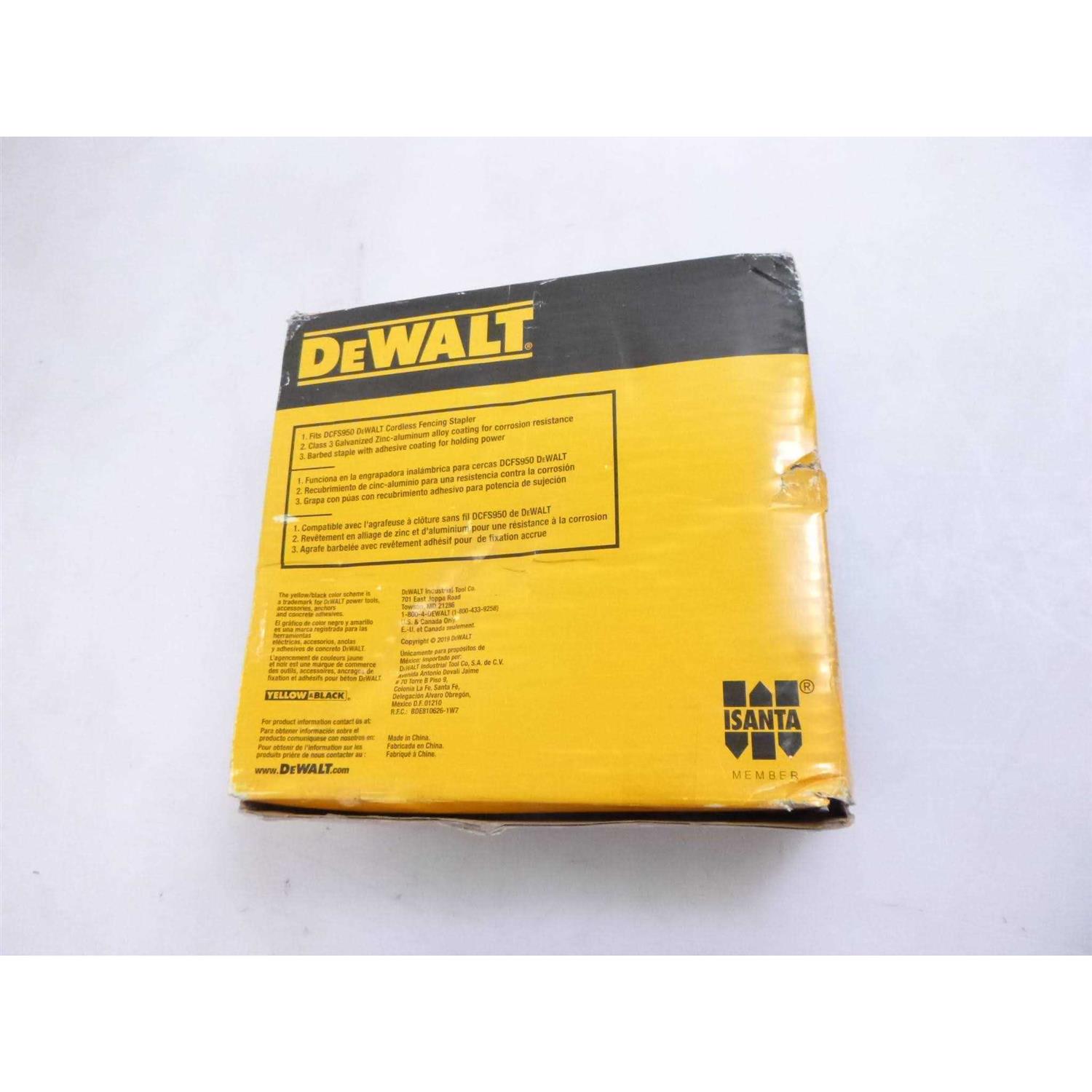DeWalt 9 GA Galvanized Barbed Fencing Staples DFS9150B1G - Image 4