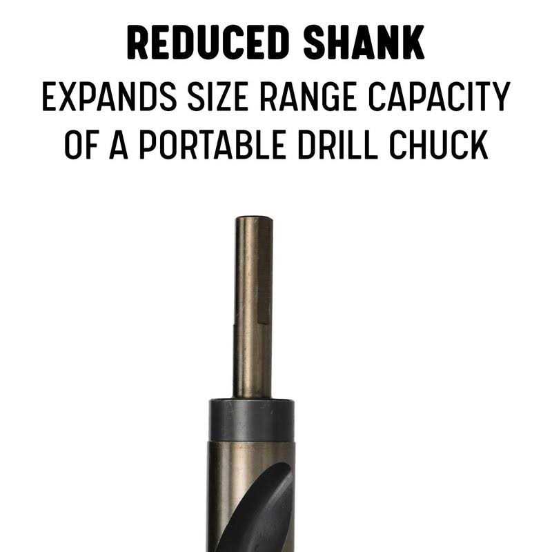 Drill America Reduced Shank HSS Contractor Drill Bit - Image 5