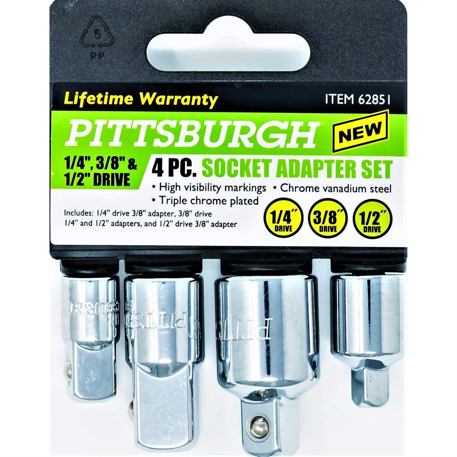 Pittsburgh High Visibility Socket Adapter Set - Image 4