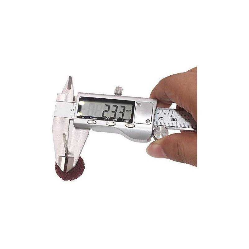 Phyhoo 80pcs Fine Abrasive Wheel Brush For Dremelforedom Rotary Tools 2 35mm at MechanicSurplus.com - Image 2