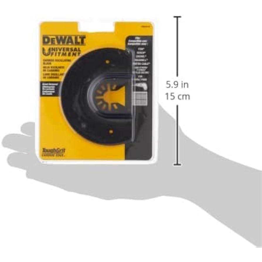 Dewalt Oscillating Carbide Grout Removal Blade DWA4219 - Image 4