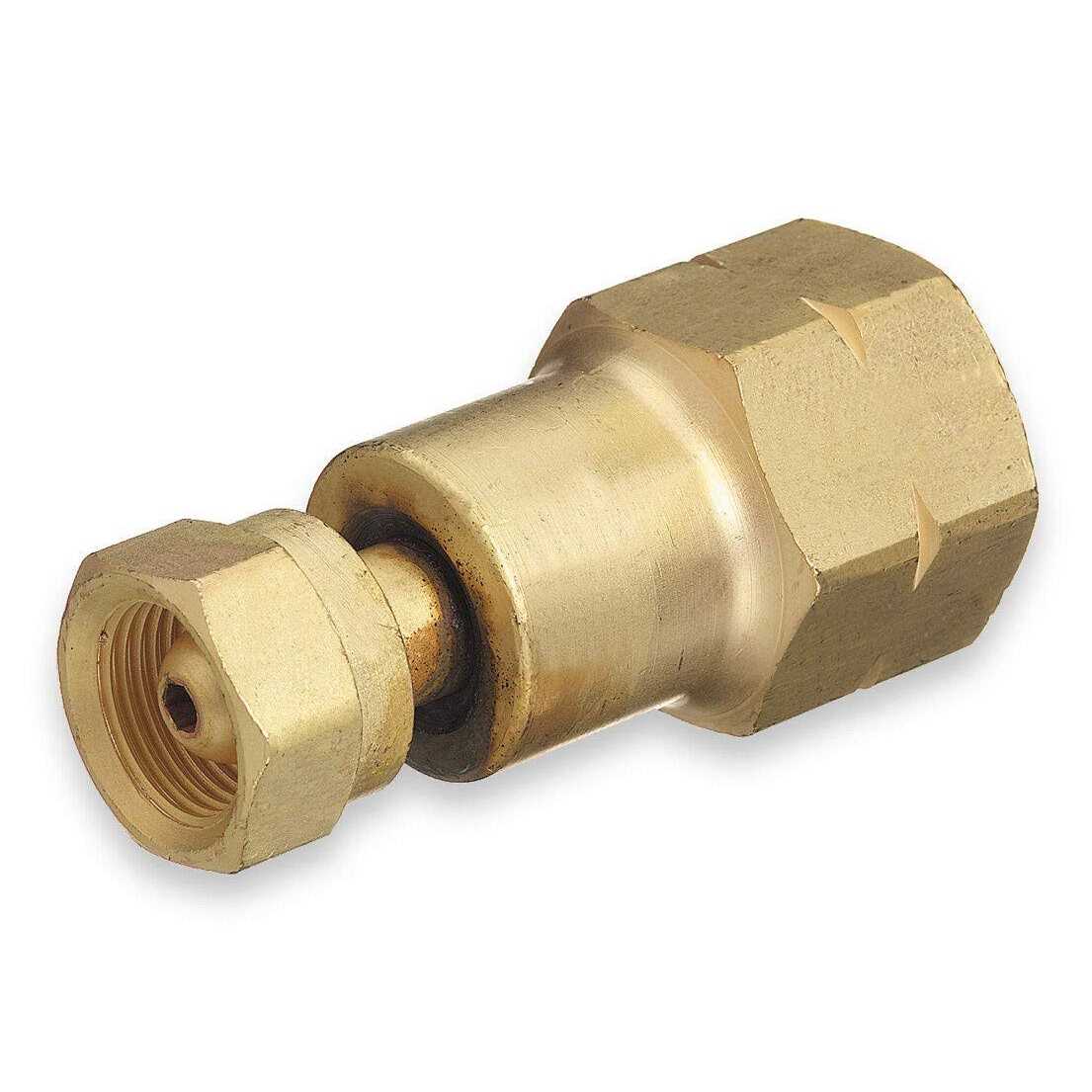 Acetylene Cylinder Bottle to Regulator Cga-200 to Cga-510 Adaptor - Image 2