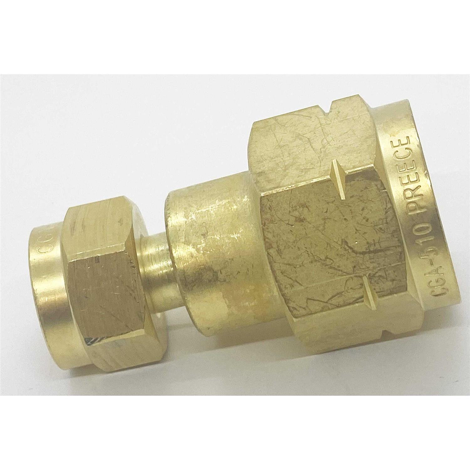 Acetylene Cylinder Bottle to Regulator Cga-200 to Cga-510 Adaptor - Image 4