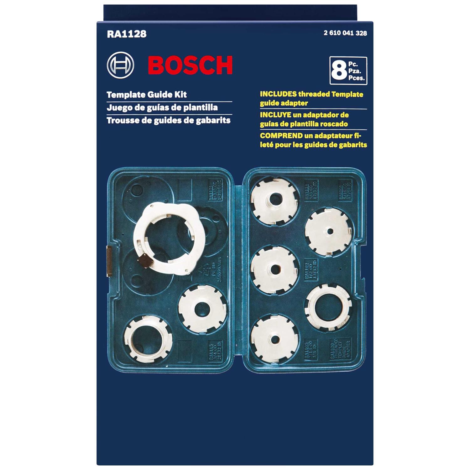 Bosch RA1128 8-Piece Template Guide Set - Image 5