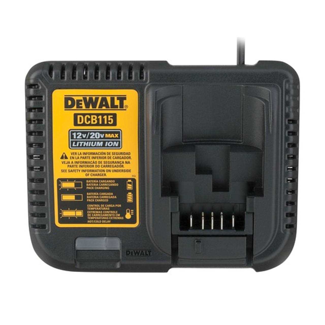 Dewalt DCB115 Lithium Ion Battery Charger - Image 5