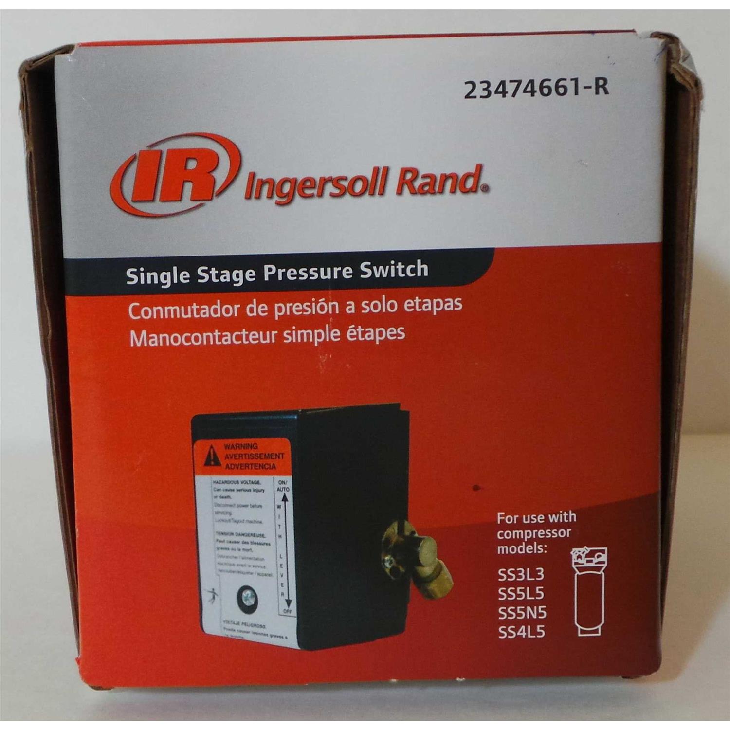 Ingersoll Rand Single Stage Pressure Switch 23474661-R - Image 3
