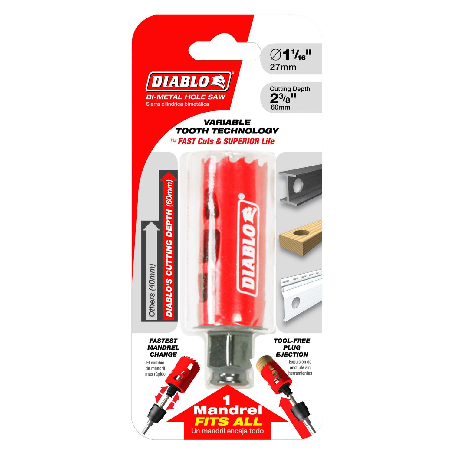 Diablo 6-in. Hole Saw DHS6000 - Image 4