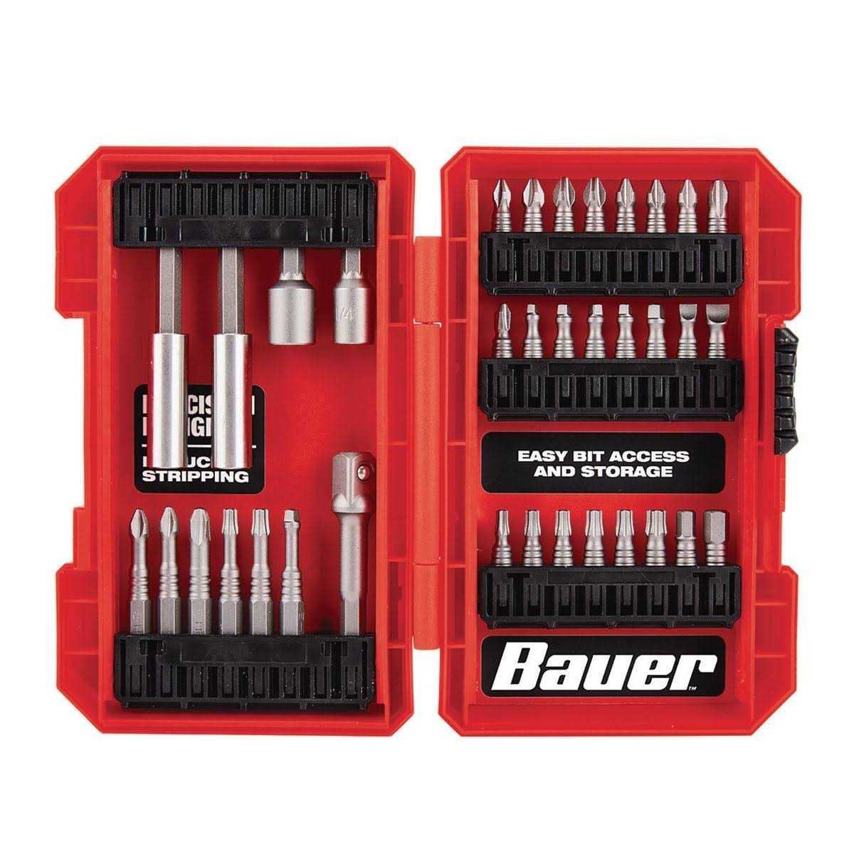Bauer Impact Drill and Driver Bit Set - Image 2