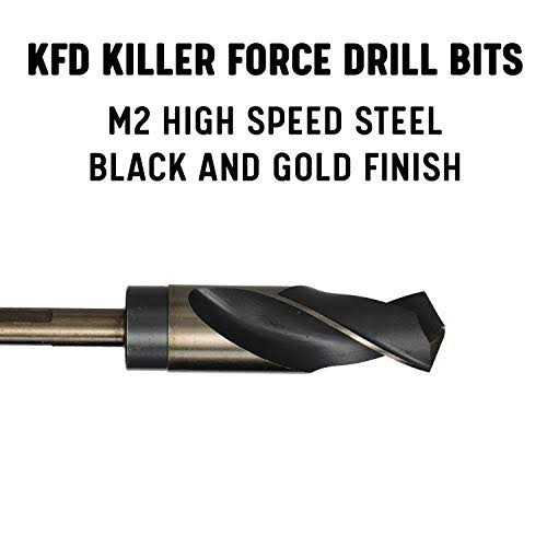 Reduced Shank HSS Black & Gold KFD Drill Bit - Image 4