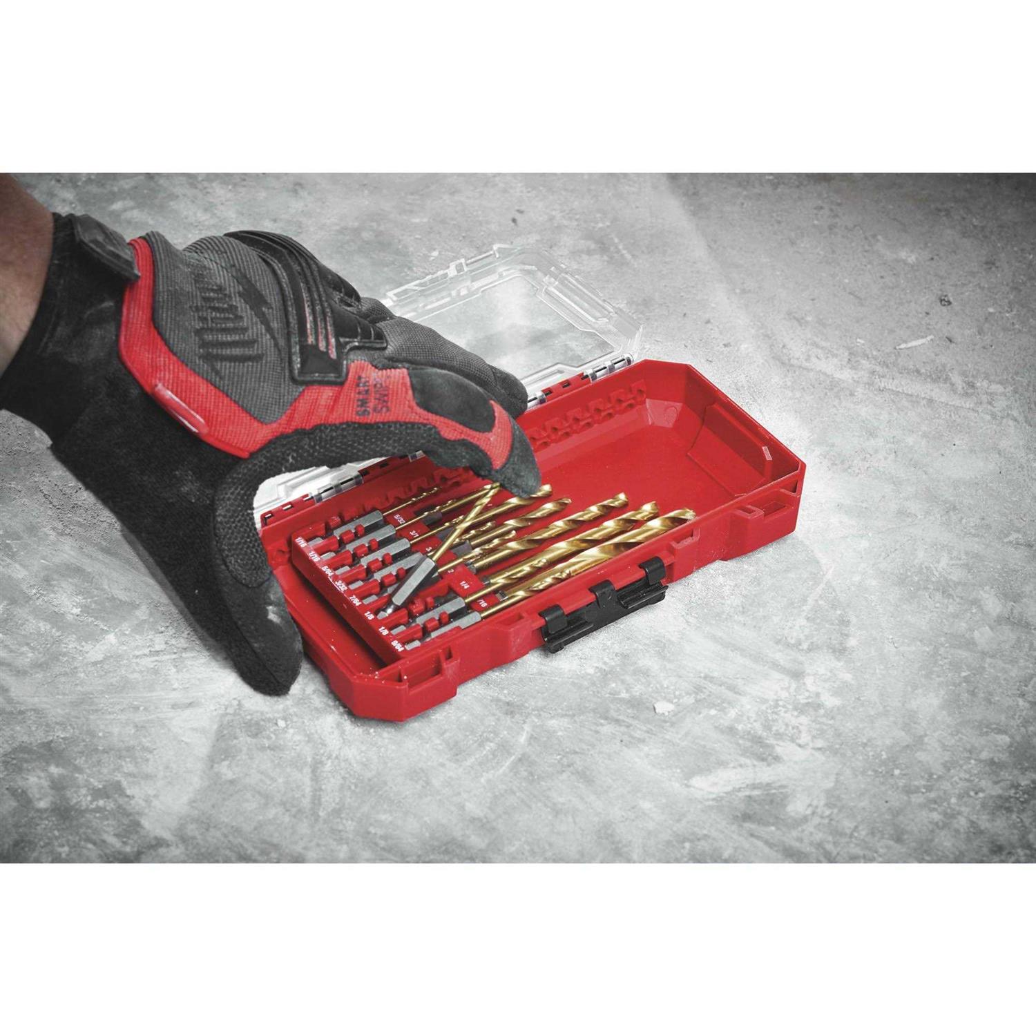 Milwaukee SHOCKWAVE Impact Duty RED HELIX Titanium Drill Bit Set 48-89-4670 - Image 5