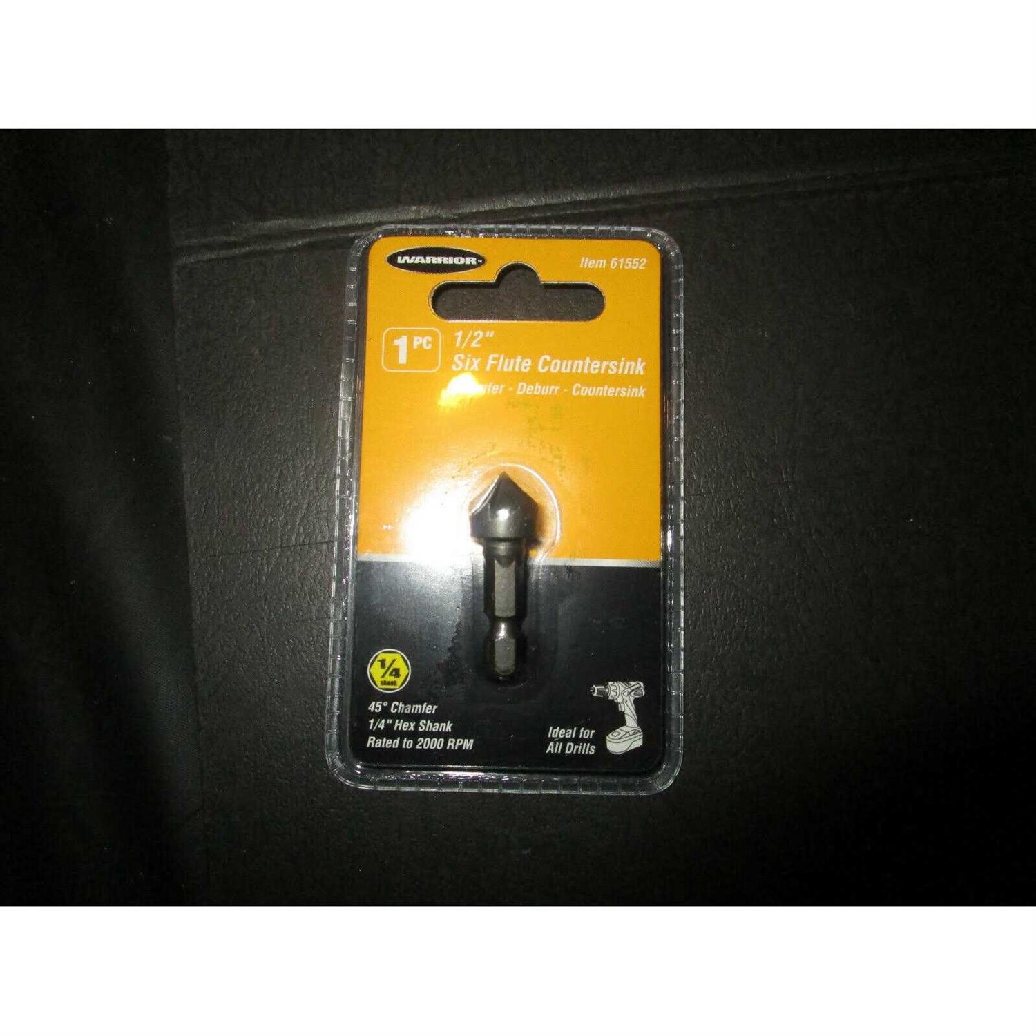 Warrior 1/2 in. Six Flute Countersink - Image 3