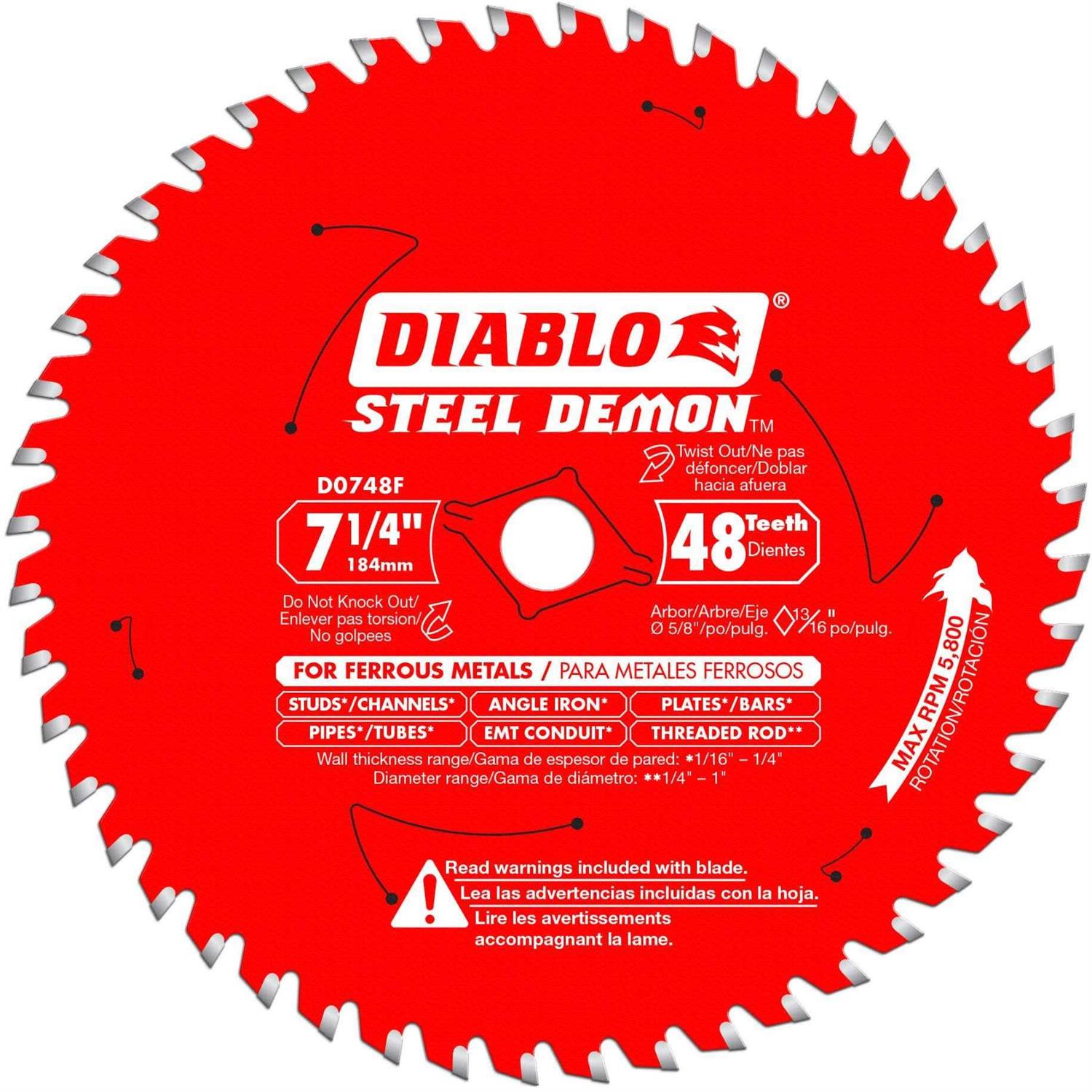 Diablo Circular Saw Blade D0760X - Image 3