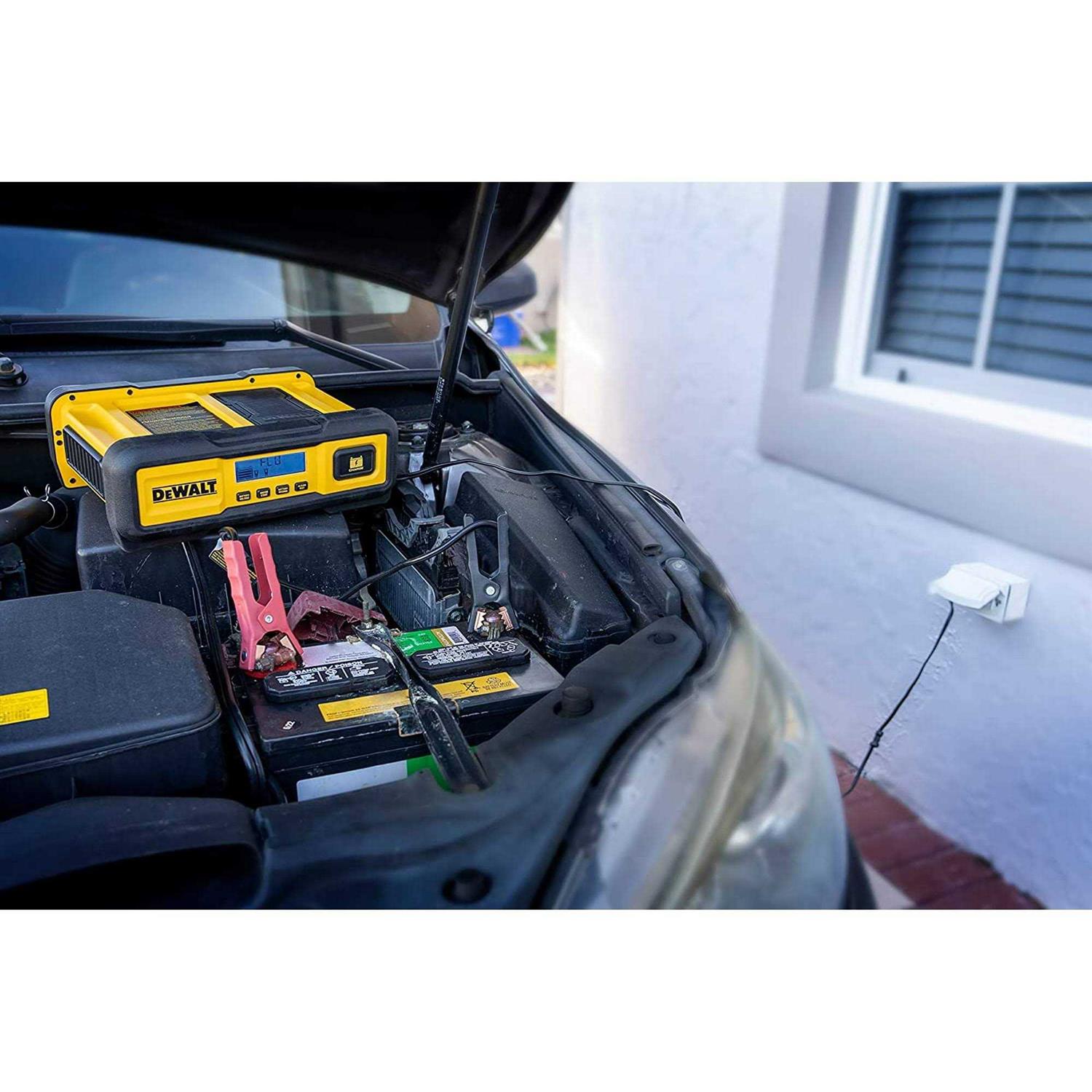 DEWALT 30 Amp Battery Charger 3 Amp Battery Maintainer with 100 Amp Engine Start - Image 5