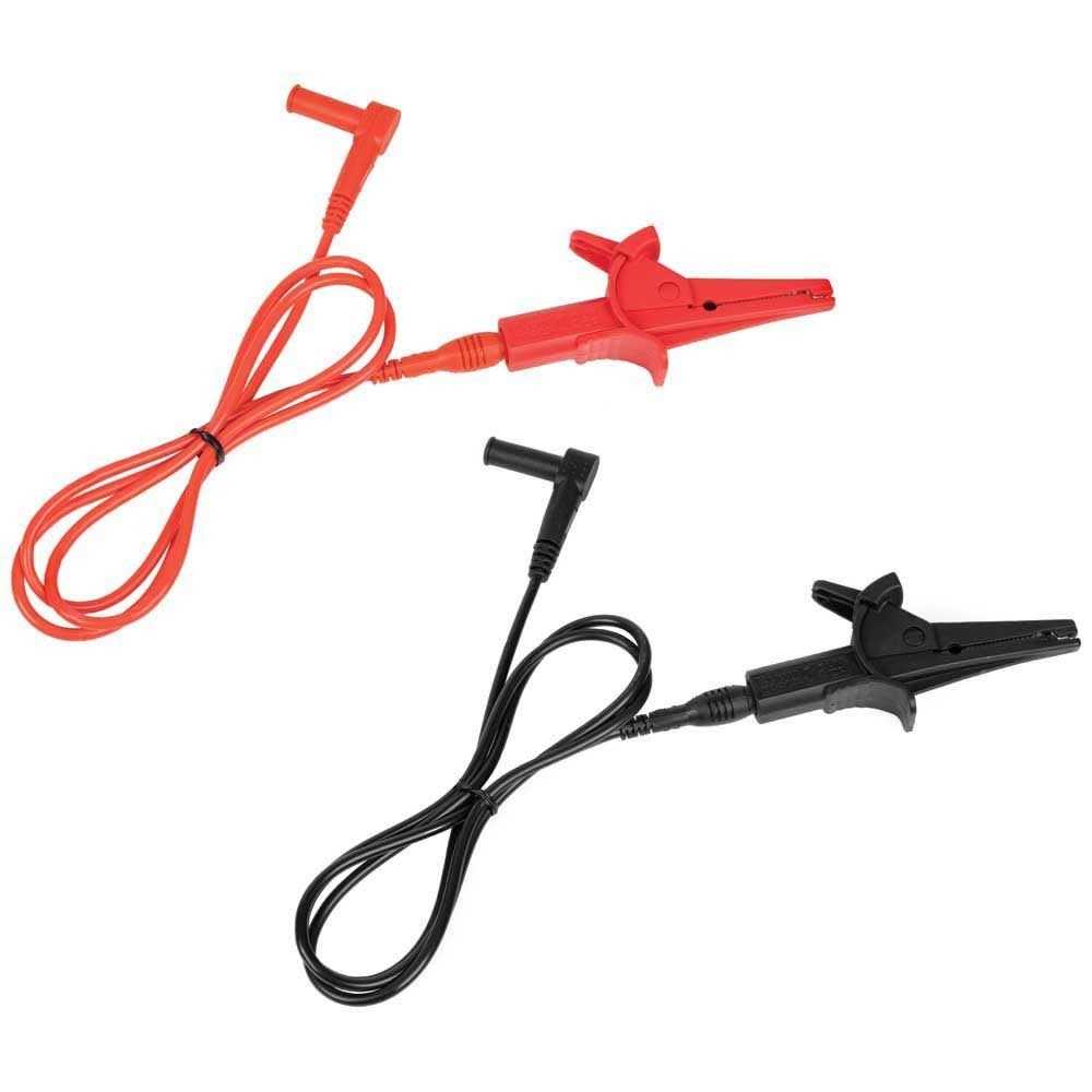 Klein Tools 69381 Heavy Duty Alligator Clip Test Leads - Image 4