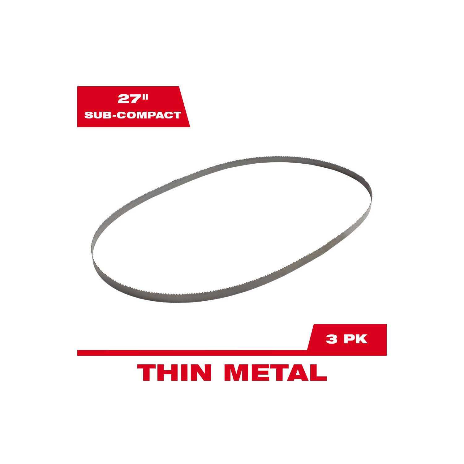 Milwaukee 48-39-0572 Sub-Compact Portable Band Saw Blade - Image 3
