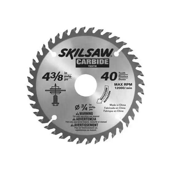 Skil 4-3/8 in. x 40 Flooring Saw Blade - Image 3