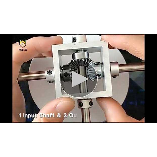Pgfun 1:1 Right Angle Bevel Gearbox 1 Module 20 Teeth 90A Angle Drive Steering Gear Device Simple Mechanical Diy Module - Image 4