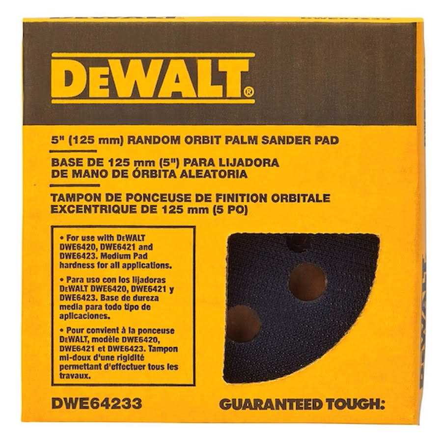 DeWalt DWE64233 Hook & Loop Pad 5 - Image 4