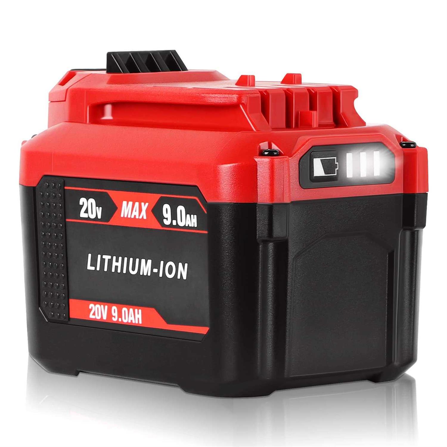 DSANKE CMCB209 9000mAh 20V Lithium-ion Battery Replacement for Craftsman V20 Lithium ion Battery CMCB209 CMCB204 CMCB204-2 CMCB202 CMCB202-2 CMCB201