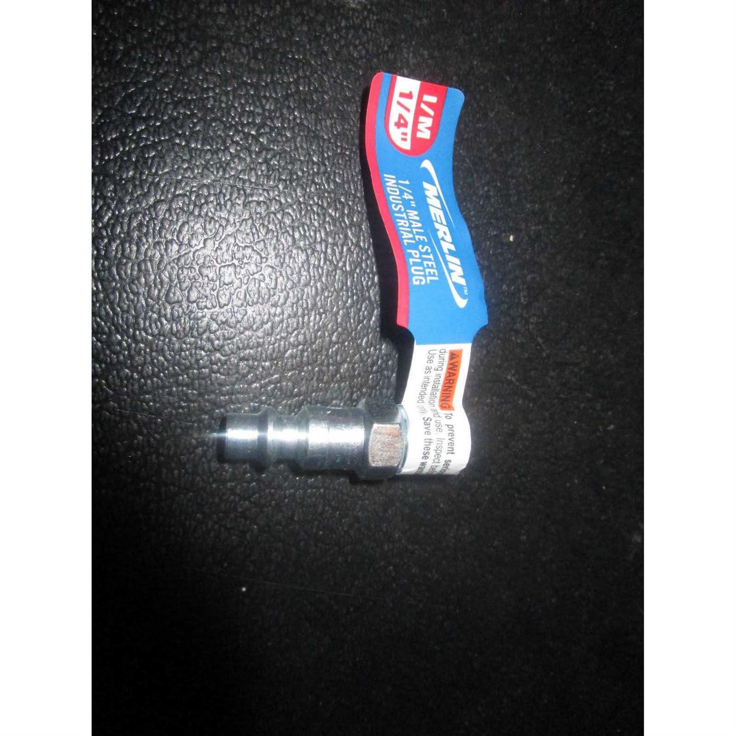 Merlin 1/4 in. Male Steel Industrial Plug - Image 3