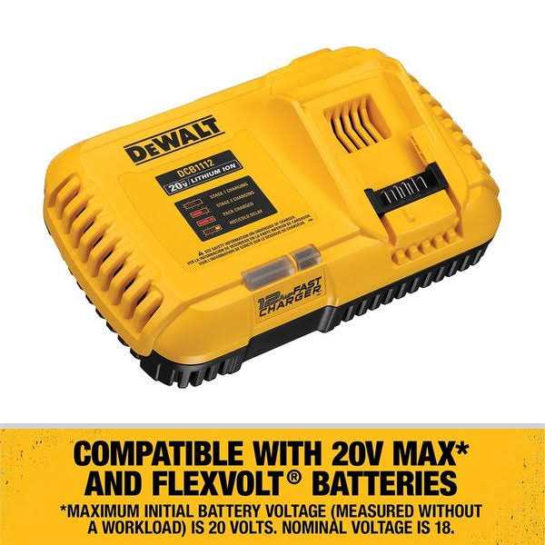 DeWalt 12 Amp Fast Charger DCB1112 - Image 3