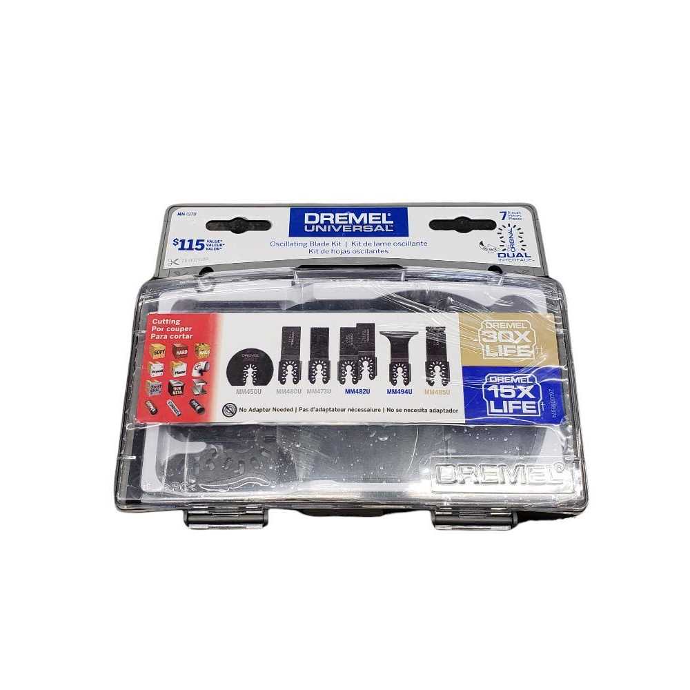 Dremel MM497U Oscillating Blade Set 7pc - Image 5