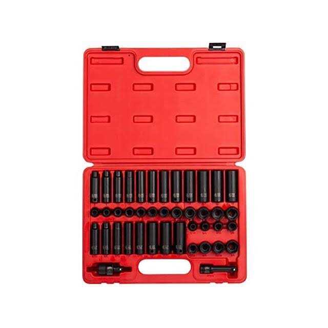 Sunex 42 Piece Drive Impact Socket Master Set 3342 - Image 4