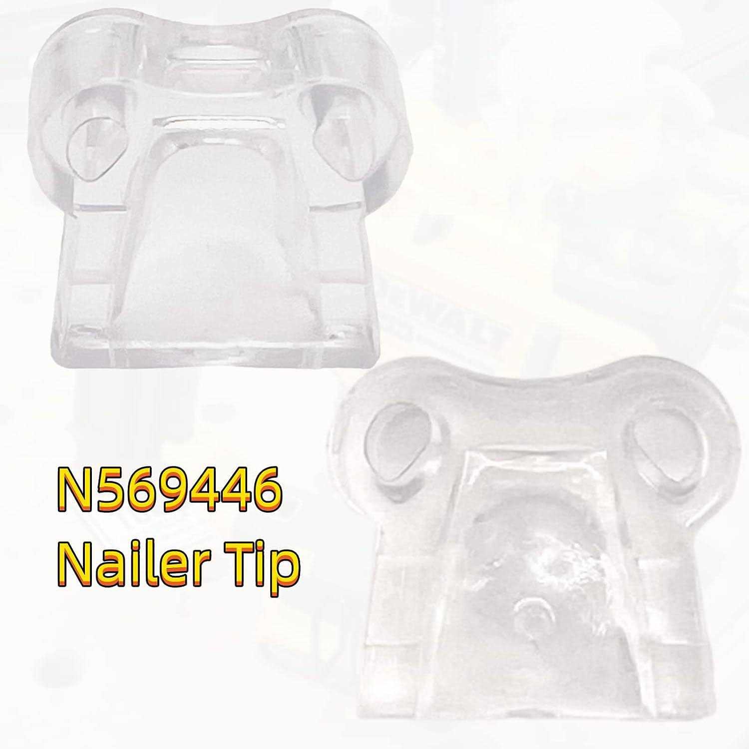 SURPOUF N558471 N569446 Compatible with Nailer No Mar Tip DeWalt Replaces DCN680D1 DCN680B DCN681B DCN681D1 - Image 5