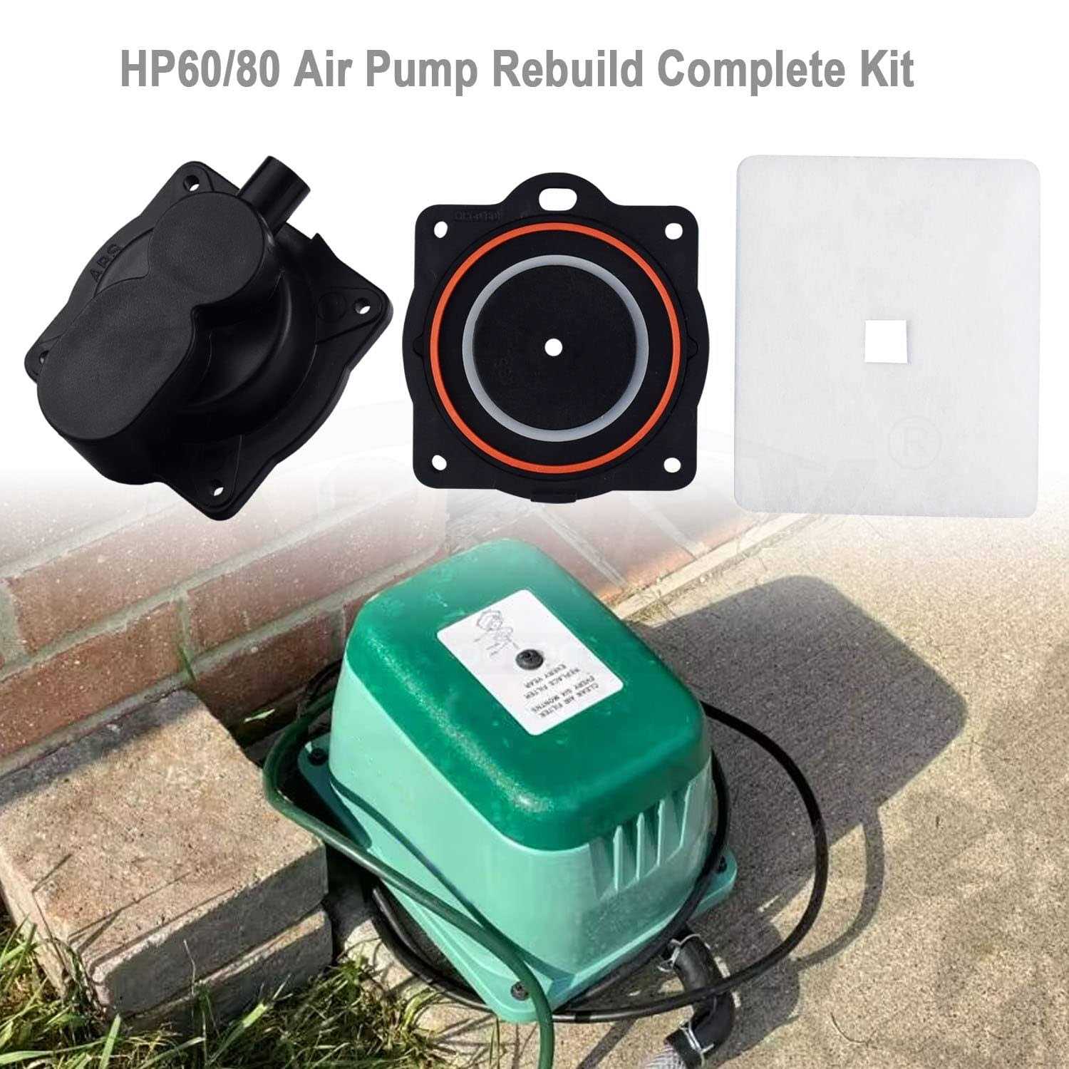 HP60/80 Air Pump Rebuild Complete Kit for Hiblow HP 80 - Image 5