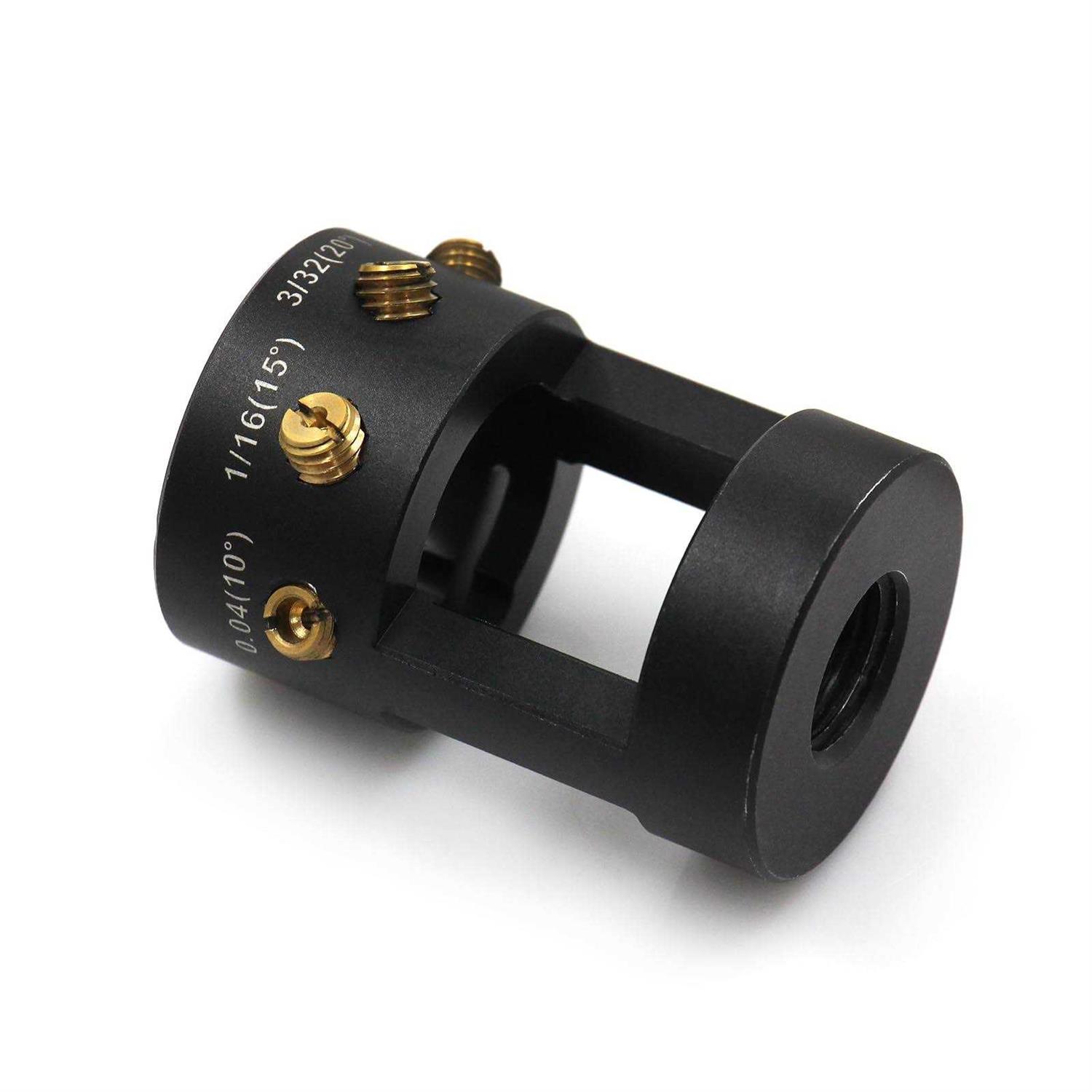 Aluminum TIG Sharpener Welding Tungsten Grinder Head Tool,Tungsten Electrode Sharpener Grinder Head TIG Welding Tool with 4 Cut-Off Slot Multi-Angle - Image 4