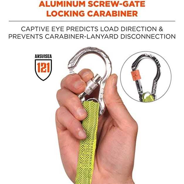 Ergodyne Squids 3100 Single Carabiner Tool Lanyard - Image 3