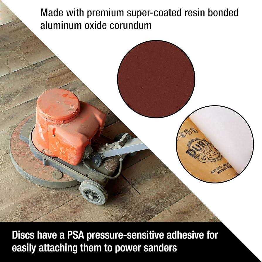 Dura-Gold Premium Sanding Discs Grit Sandpaper Discs with PSA Self Adhesive Stickyback - Image 3