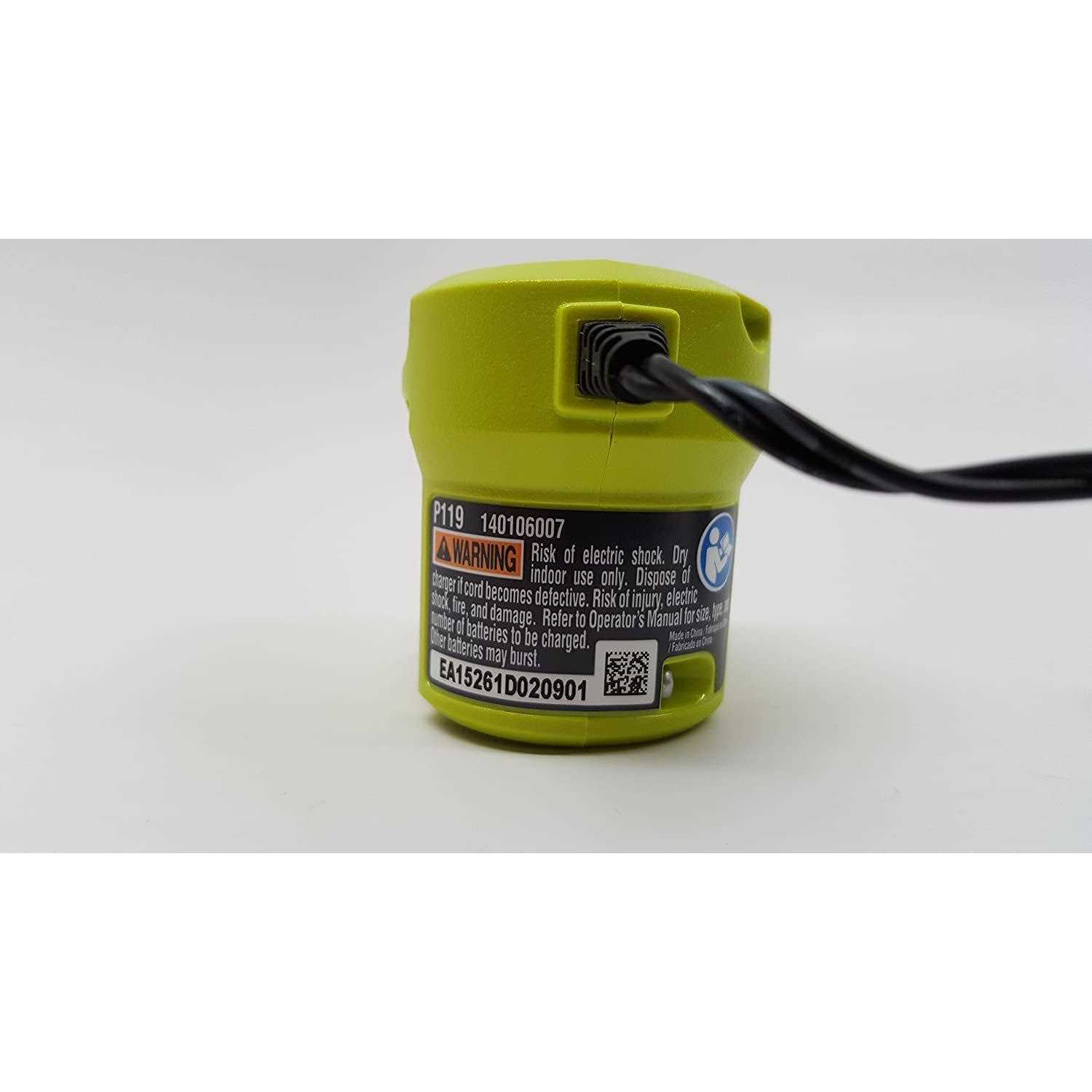 New Ryobi 18V 18 Volt P100 P101 NiCad Lithium Ion Battery Charger - Image 2