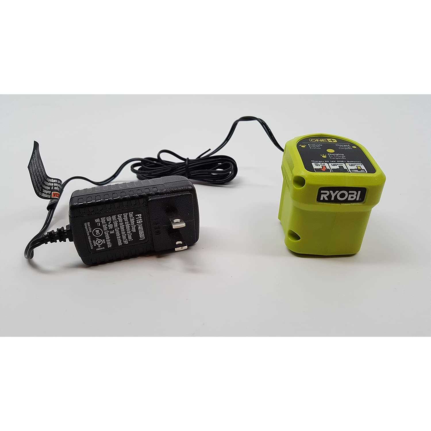 New Ryobi 18V 18 Volt P100 P101 NiCad Lithium Ion Battery Charger - Image 3