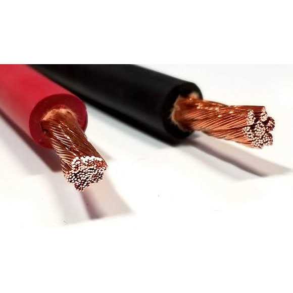 Ac/dc Wire Gauge AWG Welding Battery Pure Copper Flexible Cable Wire ...