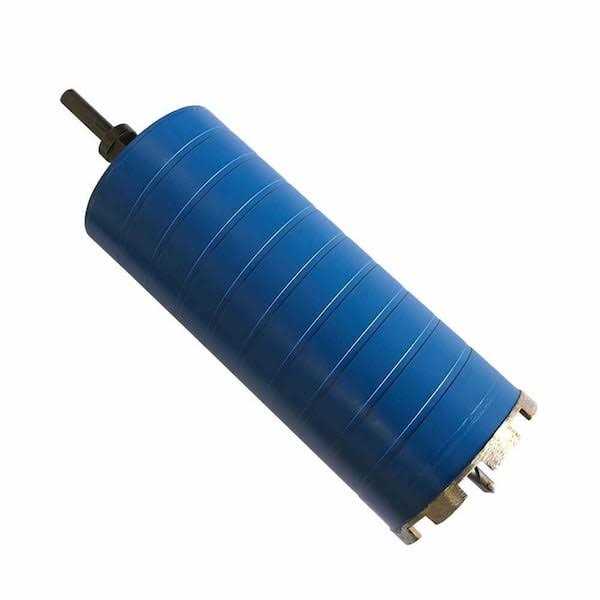 EDiamondTools Dry Diamond Core Bit for Brick and Concrete Block with Pilot Bit and 1/2 in. Chuck Arbor - Image 3