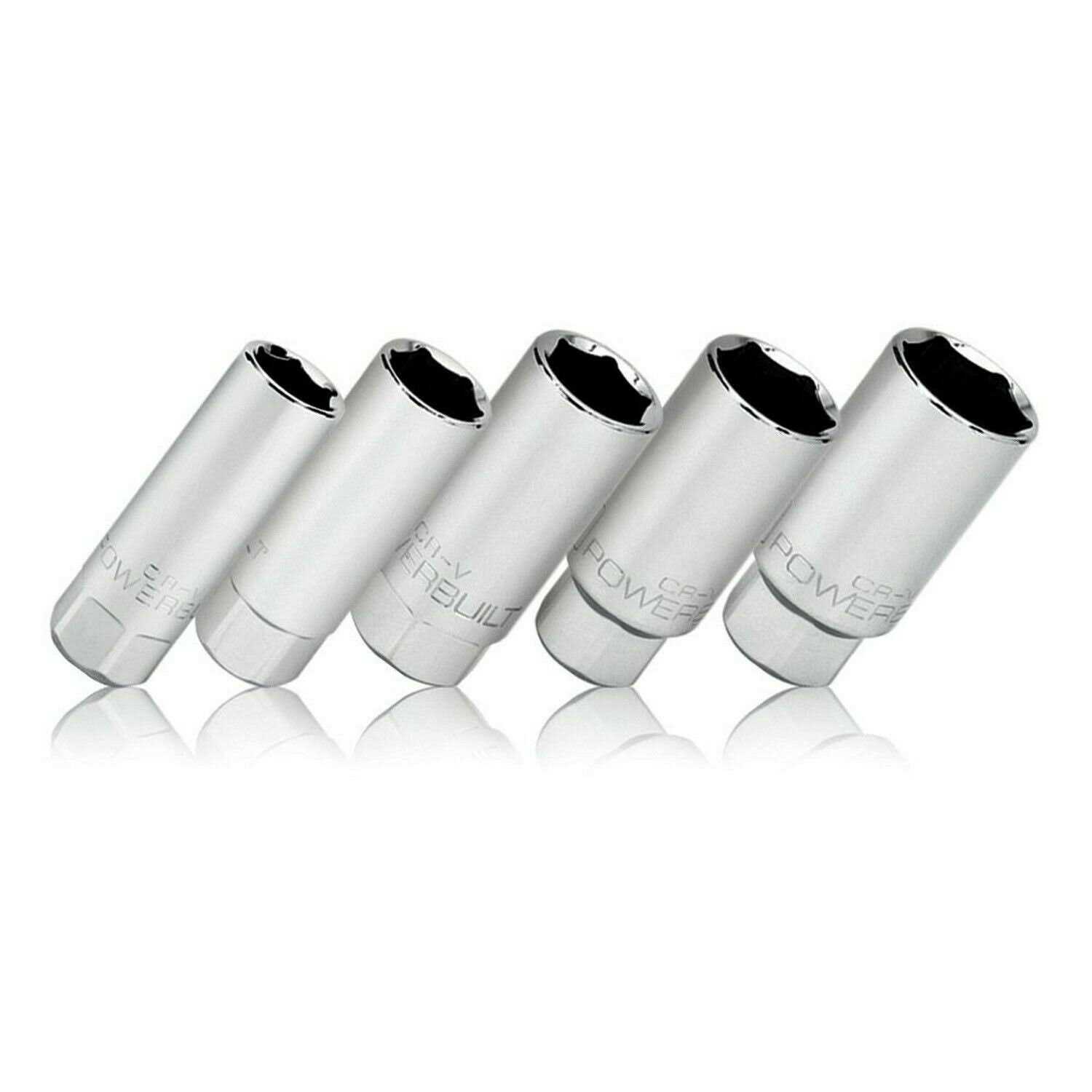 Powerbuilt 640855 3/8-Inch Drive Spark Plug Socket Set - Image 3