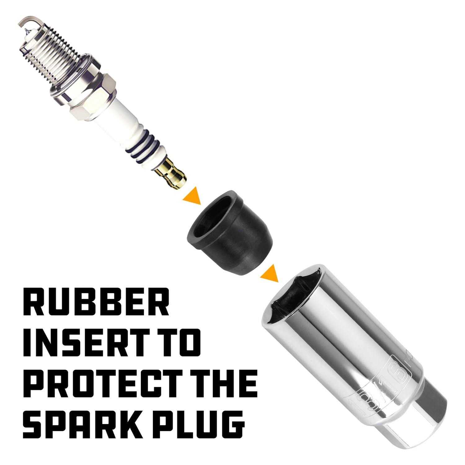 Powerbuilt 640855 3/8-Inch Drive Spark Plug Socket Set - Image 5