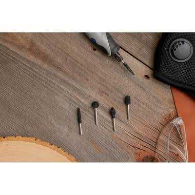 Kutzall 1/8 Shank 4-Piece Very Coarse Burr Kit - Image 3