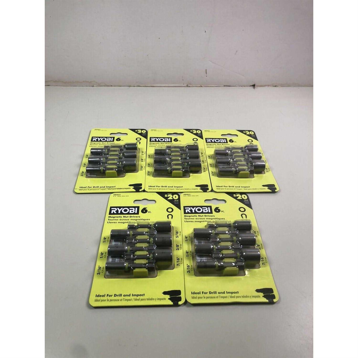 RYOBI Impact Rated Magnetic Nut Driver Set - Image 4