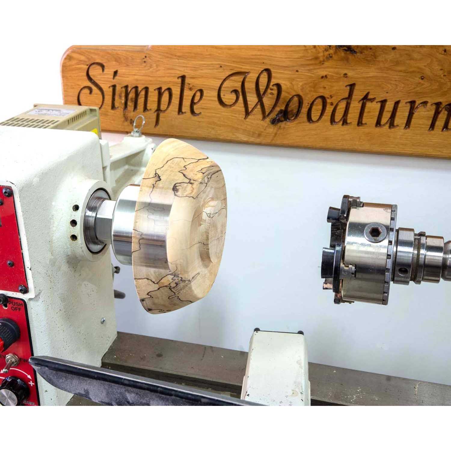 Simple Woodturning Tools Vacuum Chuck for Bowl & Vessel Finishing on Woodturning Lathe 1 - Image 2
