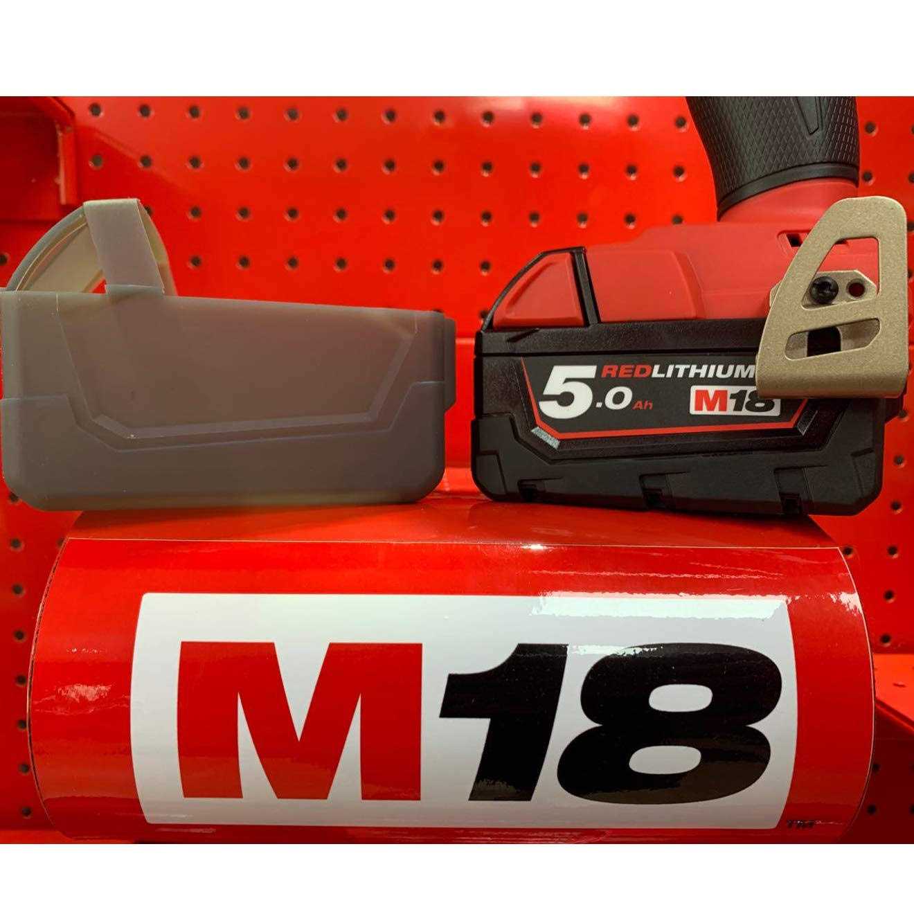 Silicone Protect case for Milwaukee M18 4.0,5.0 Battery 3PCS - Image 5