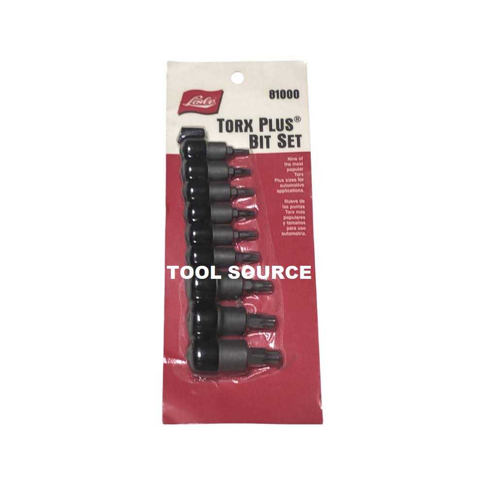 Lisle 81000 Torx Plus Bit Set - Image 4