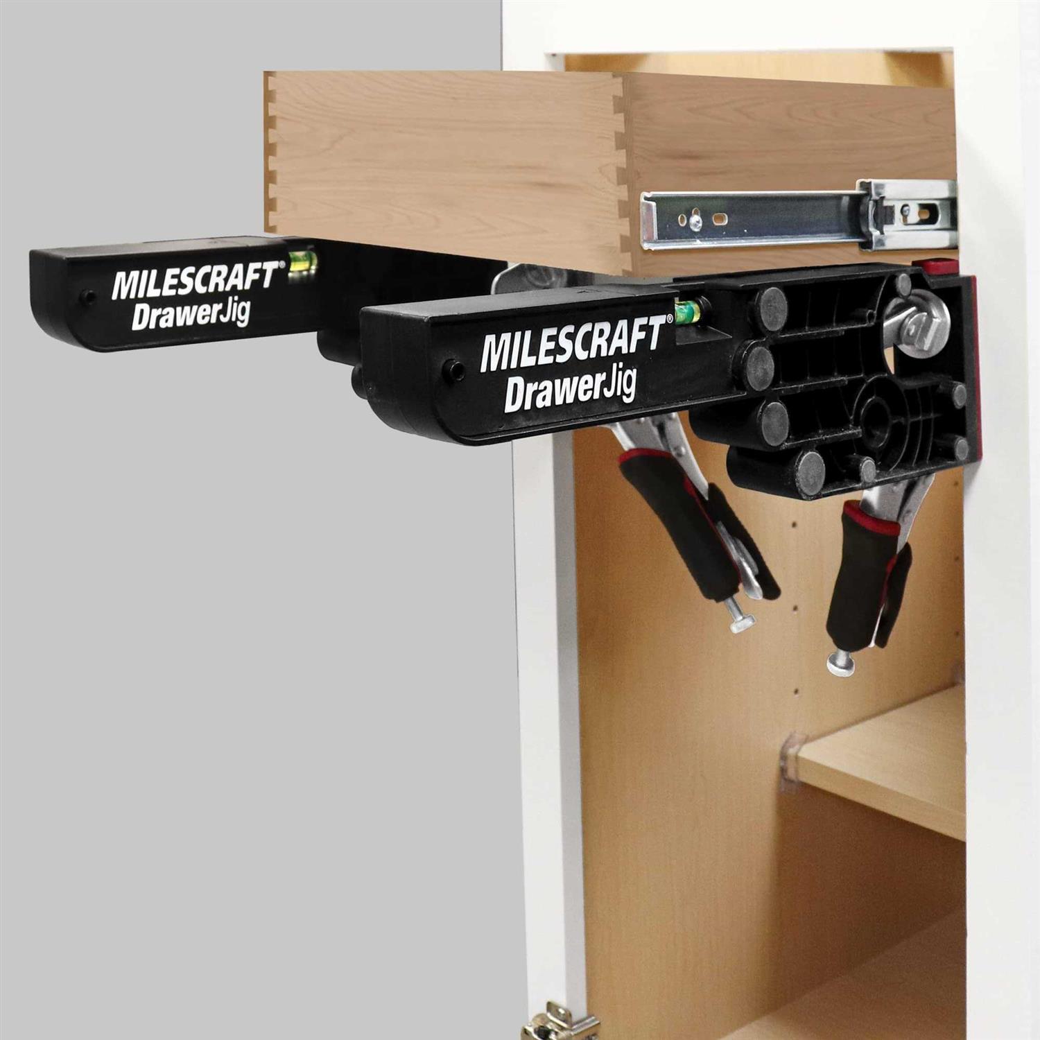 Milescraft Drawer Jig Reversible Drawer Slide Jig for Drawer Installation - Image 5