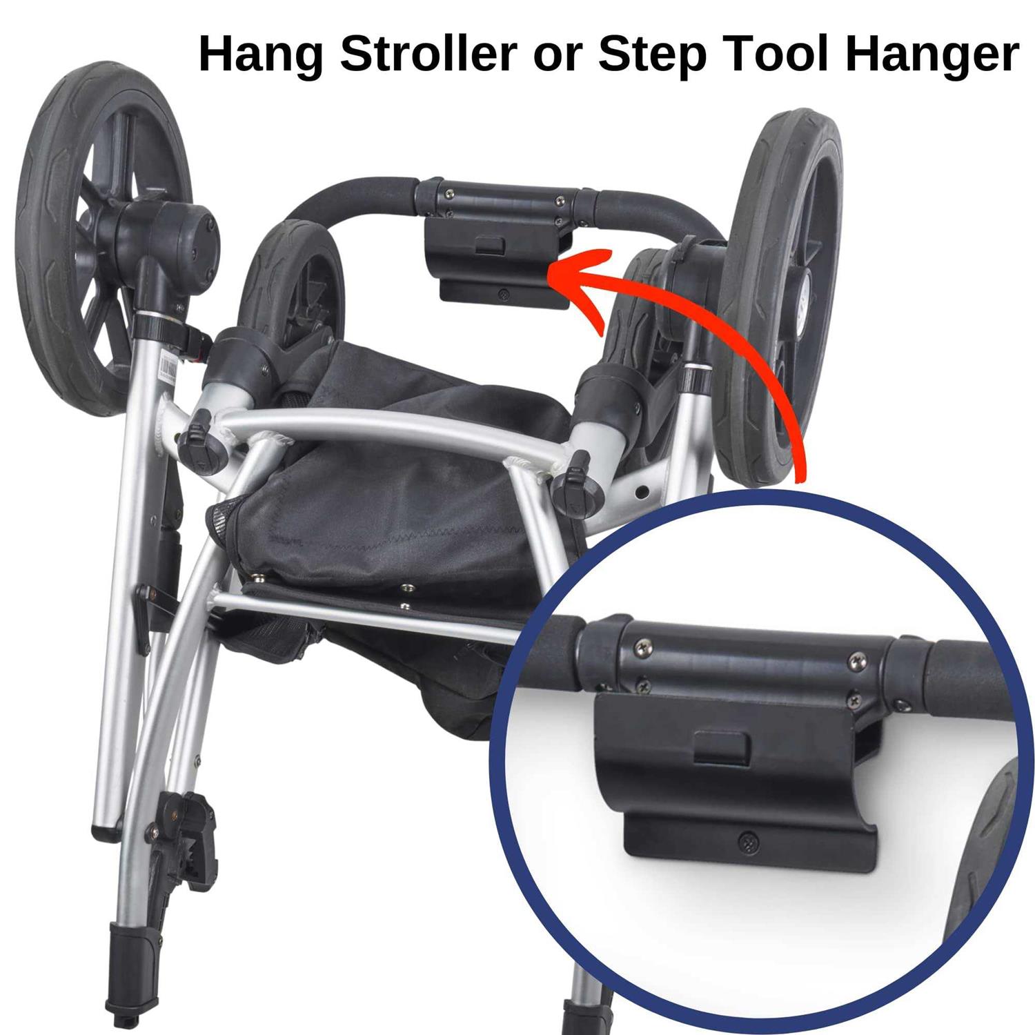 ALWORG Ladder Hook Heavy Duty Ladder Brackets for Garage Wall Utility Hook for Wall Mount Ladder Storage - Image 4