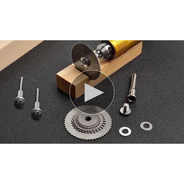 shengbenhao Cutting Wheel Set for Rotary Tool HSS Cutting Discs Circular Saw Blades for Wood Plastic Metal Cutting - Image 2