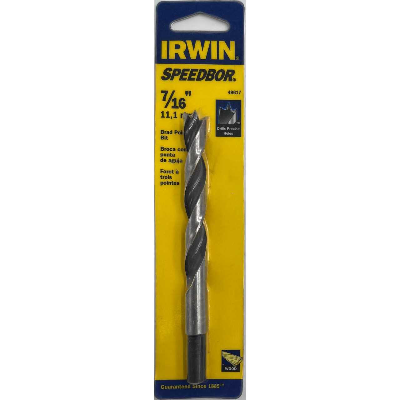 Irwin Brad Point Drill Bit - Image 2